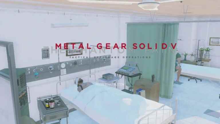 MGS5 Alpha Build sur PS3 découvert, contiendrait une mission supplémentaire dans le chapitre 1 et plus