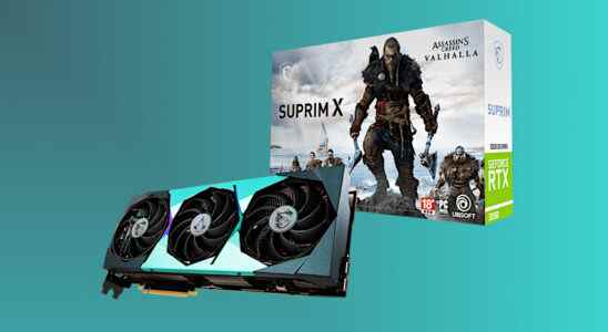 MSI dévoile l'édition spéciale RTX 3080 inspirée par AC Valhalla