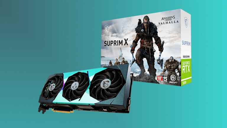 MSI dévoile l'édition spéciale RTX 3080 inspirée par AC Valhalla
