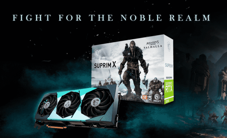 MSI et Ubisoft lancent la carte graphique GeForce RTX 3080 SUPRIM X 10G LHR Assassin’s Creed Special Edition, limitée à 300 unités