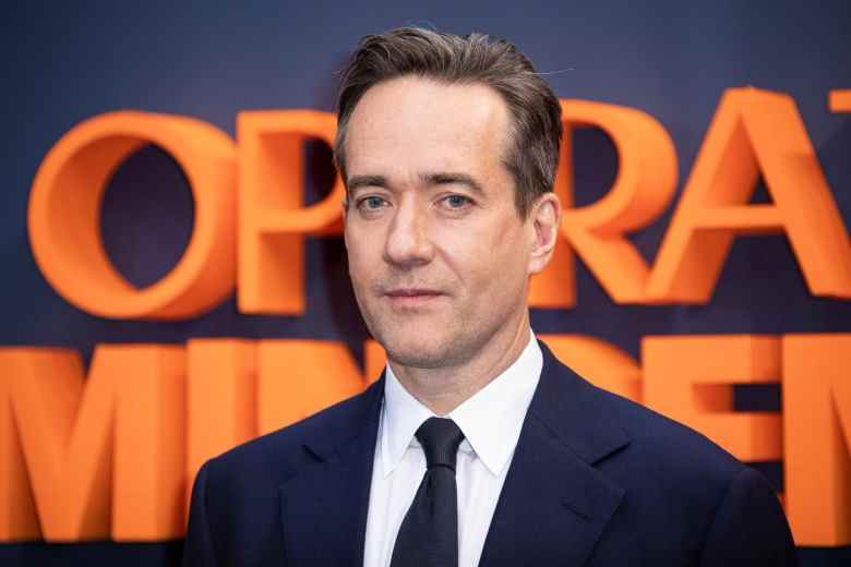 Matthew Macfadyen poses for photographers upon arrival at the premiere of the film 'Operation Mincemeat' in London Tuesday, April 12, 2022. (Photo by Vianney Le Caer/Invision/AP)