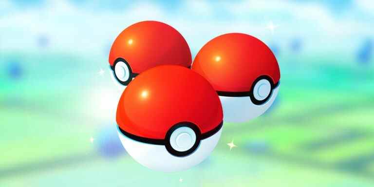 Pokemon Go a besoin de plus de balles
