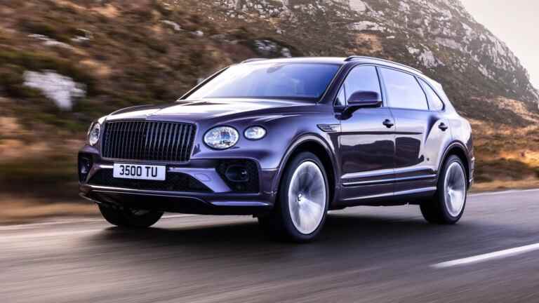 Premier coup d’œil à la Bentley Bentayga EWB 2022 : plus qu’un travail d’étirement