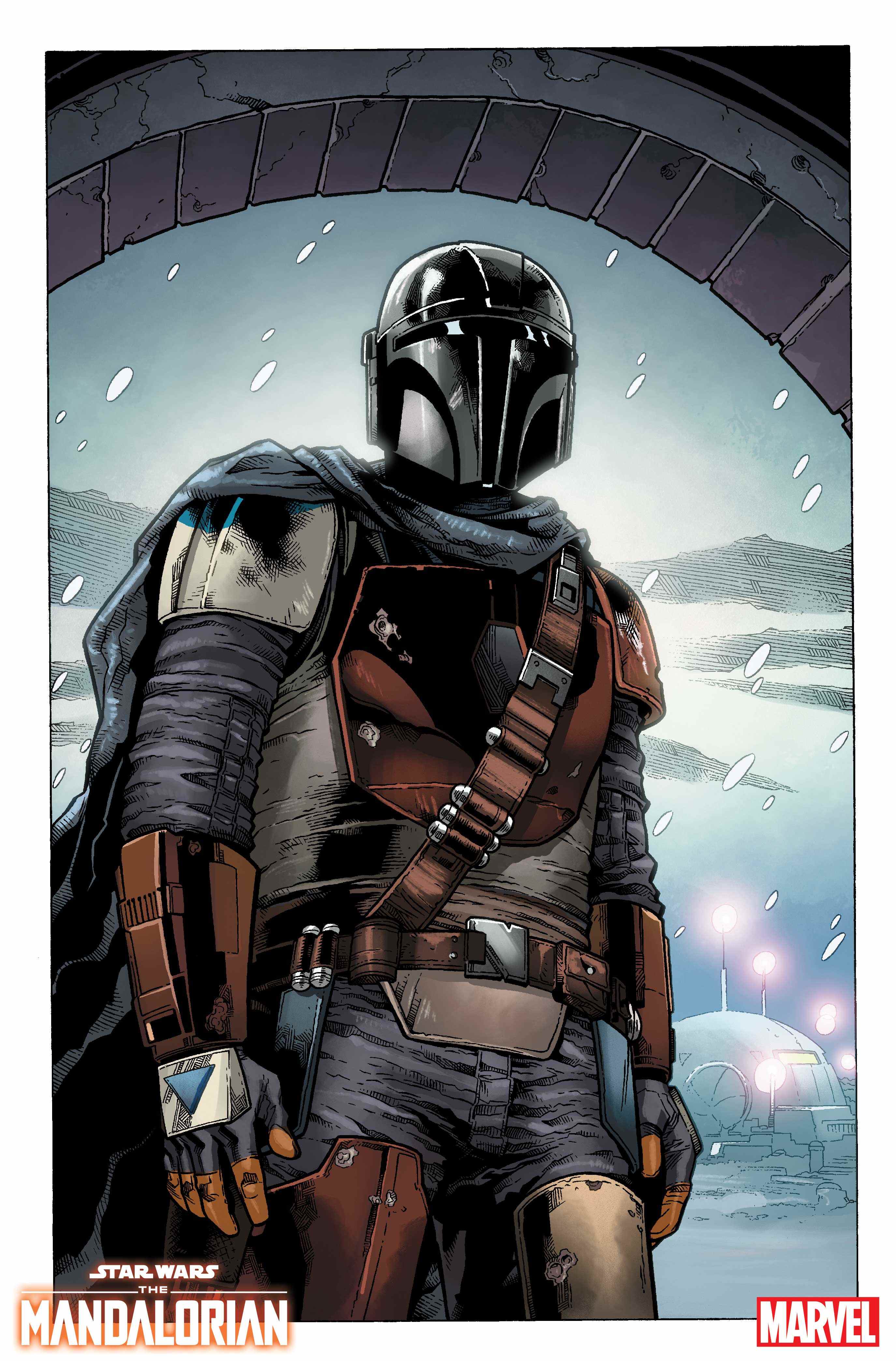 Star Wars: L'art intérieur Mandalorian # 1 par Georges Jeanty