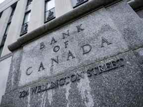 La Banque du Canada à Ottawa.