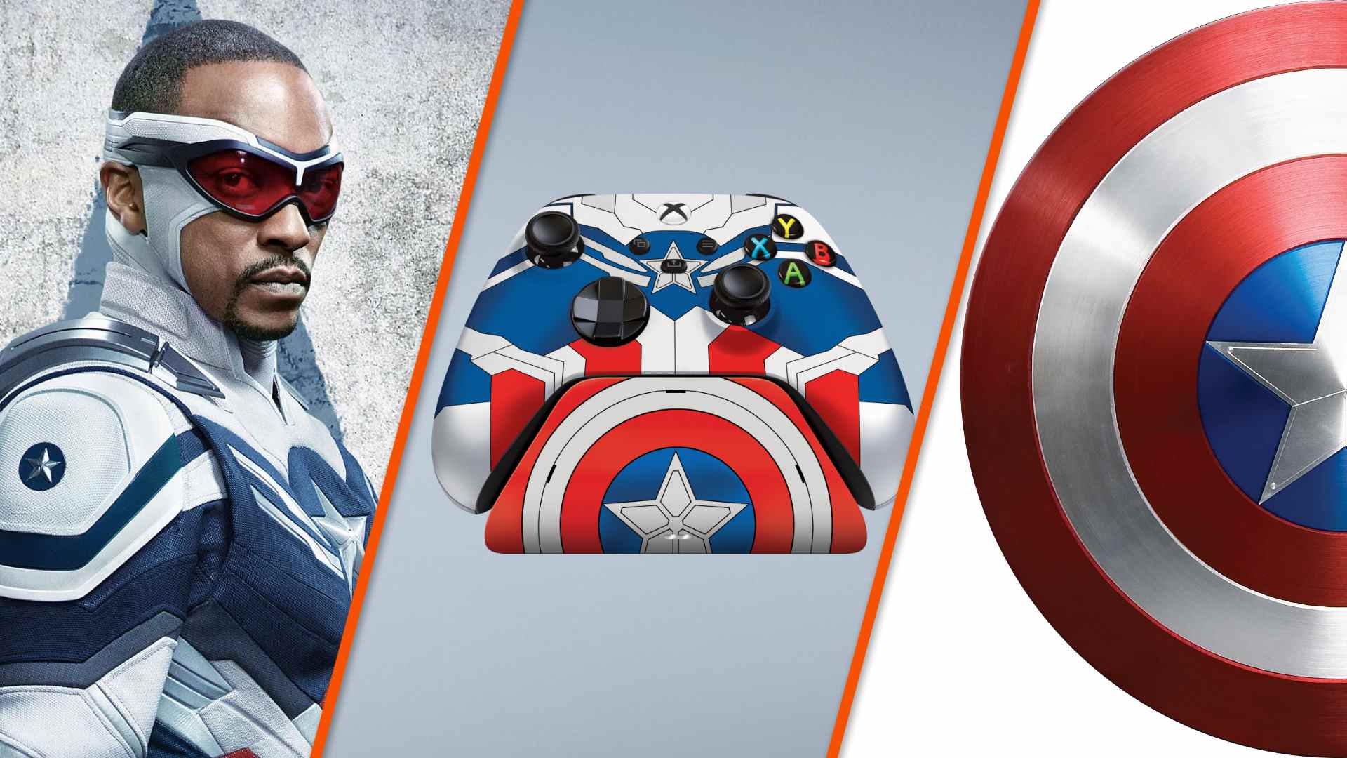 Razer éclabousse Captain America du MCU sur sa manette Xbox
