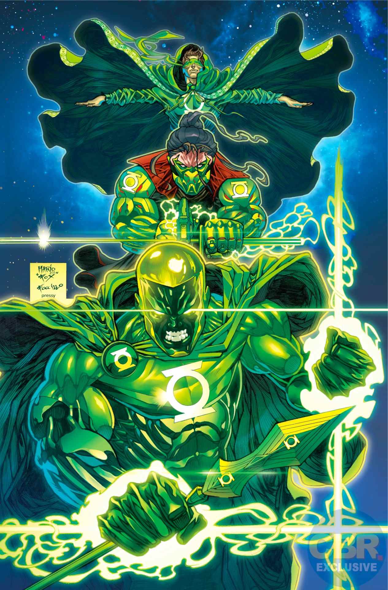 Couverture de Dark Crisis : Des mondes sans justice - Green Lantern #1