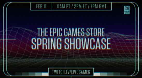 Regardez la vitrine Epic Games Store ici aujourd'hui pour de nouvelles annonces