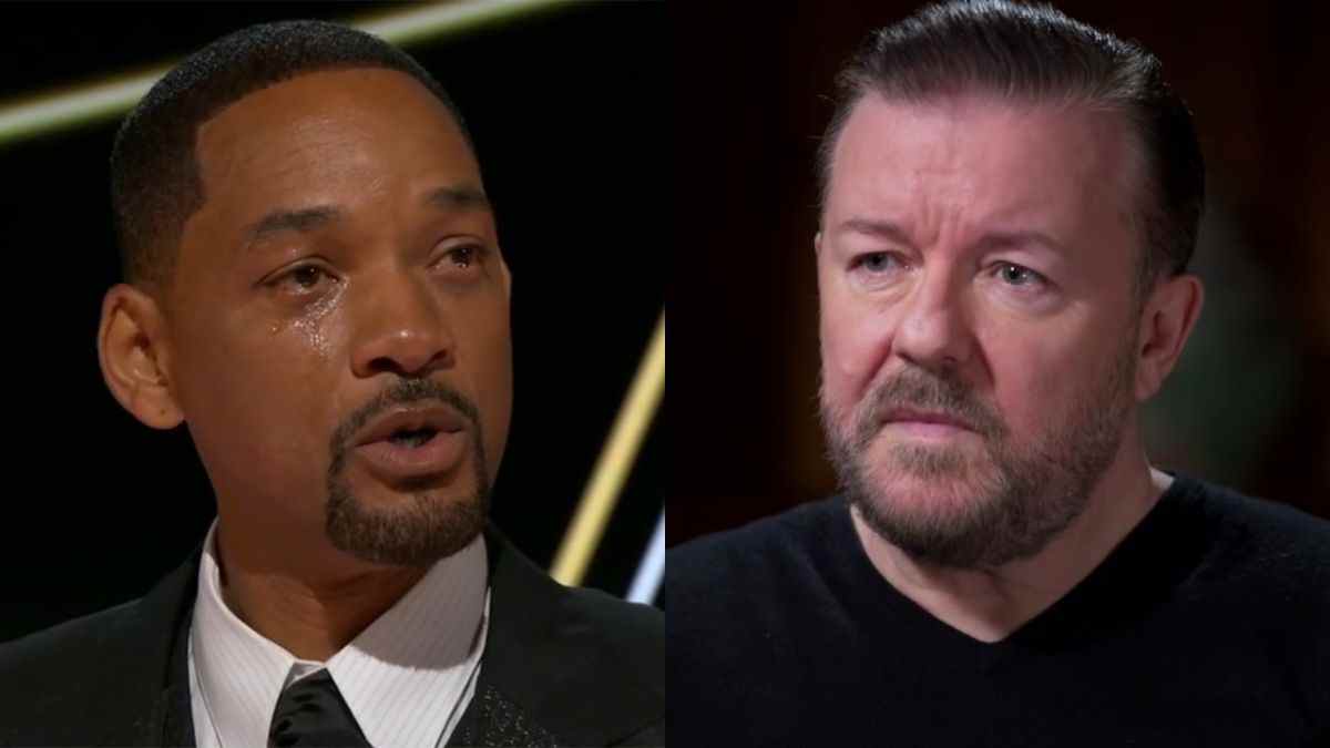 Ricky Gervais partage son point de vue sur la blague des Oscars Jada Pinkett Smith de Chris Rock et comment il a fini par devenir tendance après la claque de Will Smith
