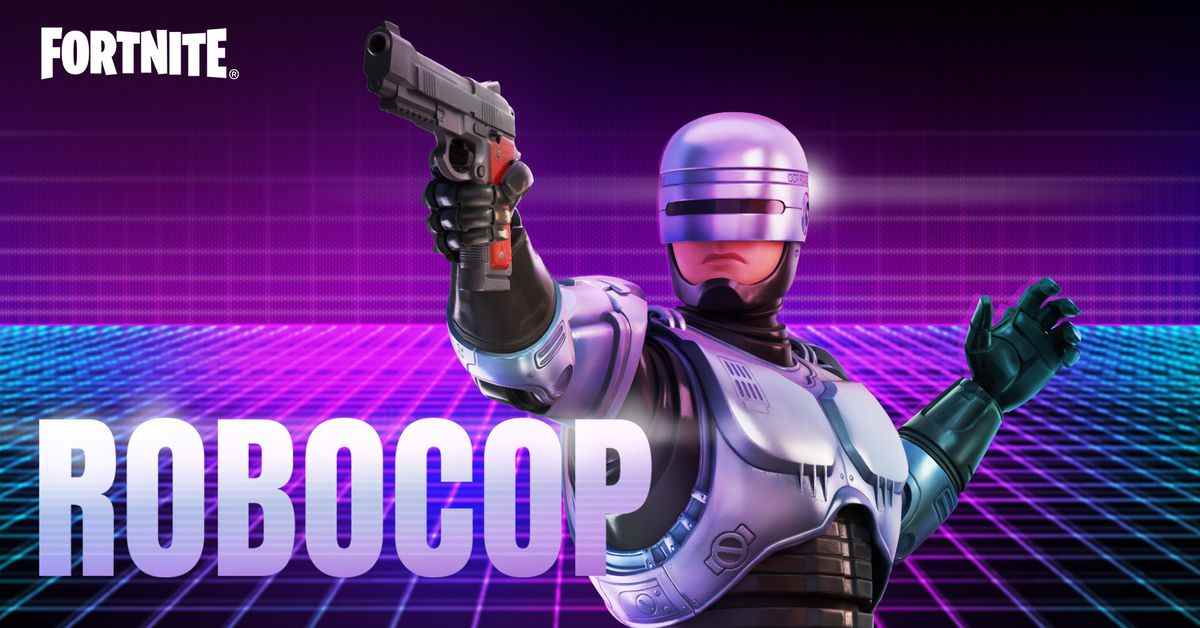 RoboCop débarque sur Fortnite
