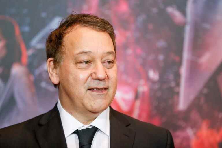 21 April 2022, Berlin: Director Sam Raimi attends the photocall of the film "Doctor Strange in the Multiverse of Madness" at the Ritz-Carlton Hotel. Photo by: Gerald Matzka/picture-alliance/dpa/AP Images