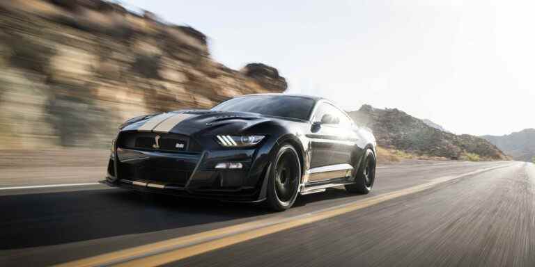 Shelby et Hertz dévoilent une voiture de location Mustang GT500-H de 900 chevaux