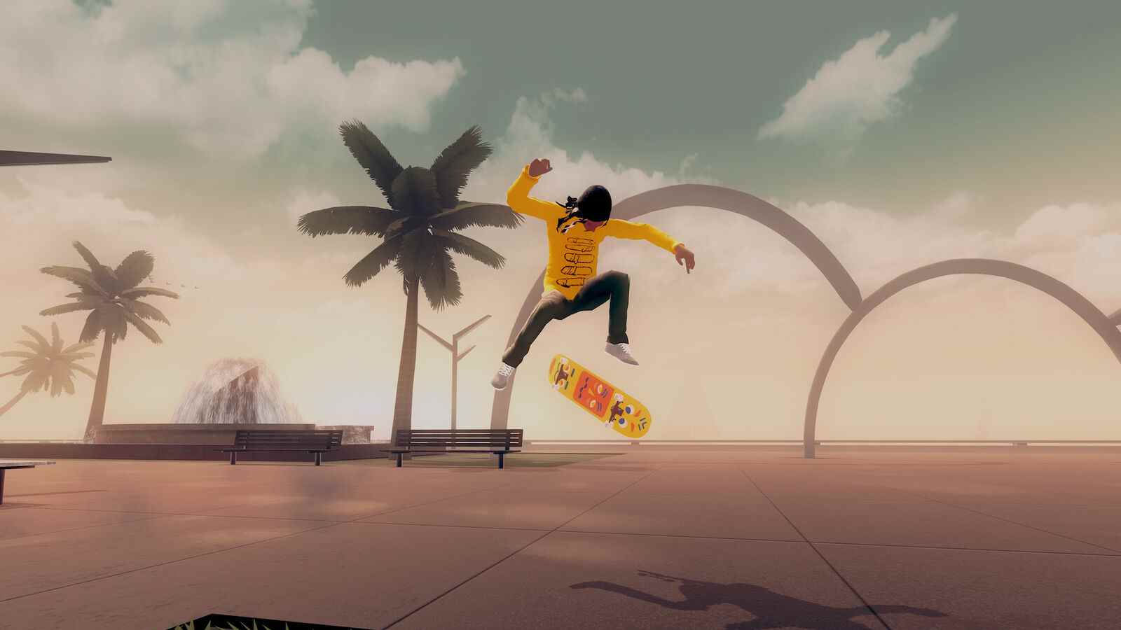 Skate City grincant sur PC depuis Apple Arcade

