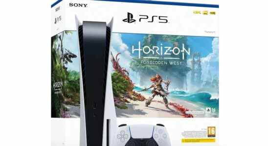 Sony a sorti son premier pack PS5, et il est livré avec Horizon Forbidden West