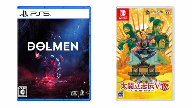 Sorties de jeux japonais de cette semaine : Dolmen, Taiko Risshiden V DX, etc.    
