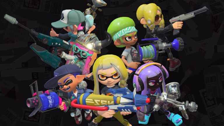 Splatoon 3 weapons