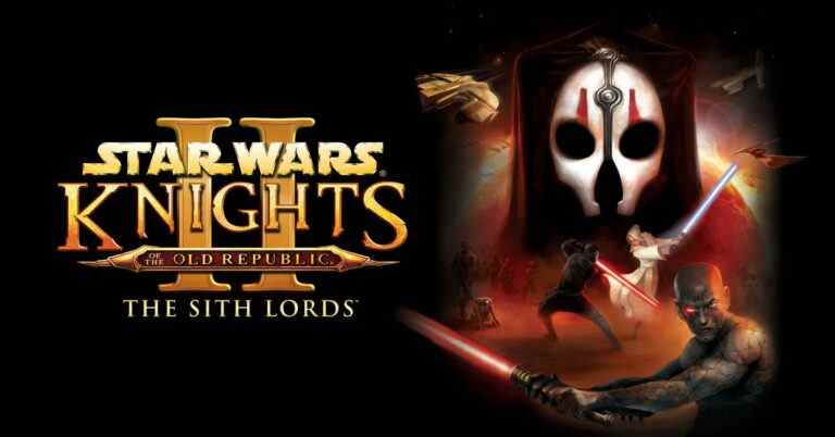 Star Wars : Knights of the Old Republic II arrive sur Switch