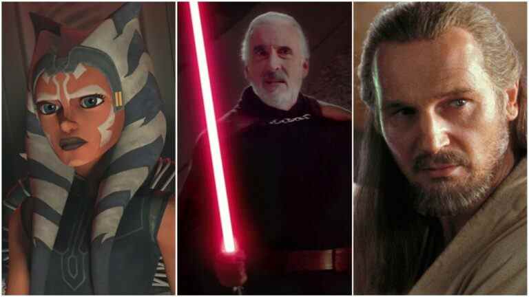 Star Wars: Tales of the Jedi est une série animée mettant en vedette Ahsoka, le comte Dooku et Qui-Gon Jinn de Liam Neeson
