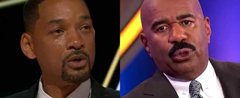 Steve Harvey parle de Will Smith Oscars Slap lors d'un discours à la faculté de droit d'Atlanta