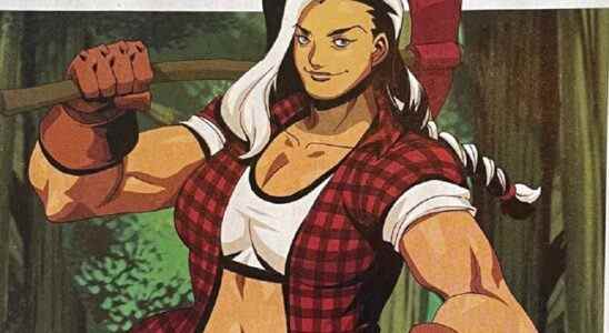 street fighter 6 pietra comic book lumberjack