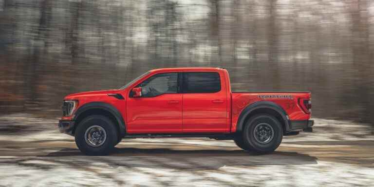 Test de performances du Ford F-150 Raptor 37 2021 : un Flex de deux pouces