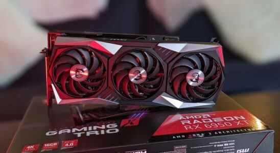 Test du MSI RX 6950 XT Gaming X Trio