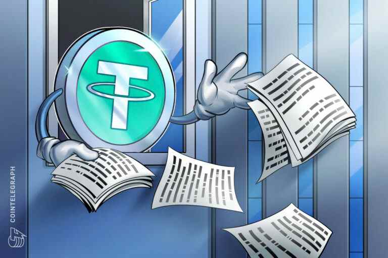 Tether annonce une baisse de 17 % de ses avoirs en papier commercial par rapport au premier trimestre 2022