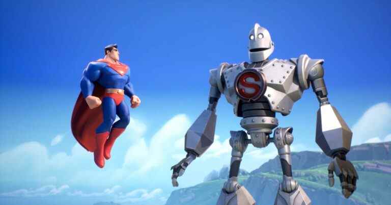 The Iron Giant rencontre Superman dans MultiVersus, semblable à Smash Bros. de Warner
