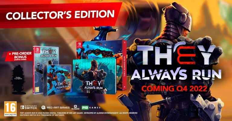 They Always Run obtient une version physique sur Switch
