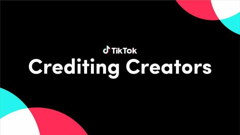 TikTok pousse les utilisateurs à créditer les vidéos qui ont inspiré leurs publications