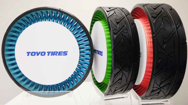 Toyo Tires Des pneus sans air proches de la réalité malgré les défis