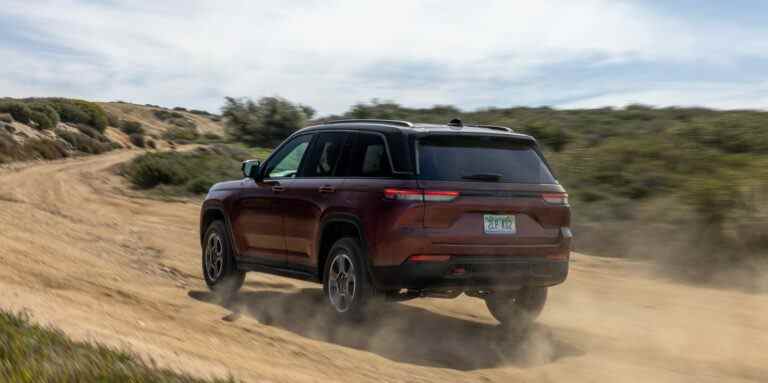 Voir les photos du Jeep Grand Cherokee Trailhawk 2022