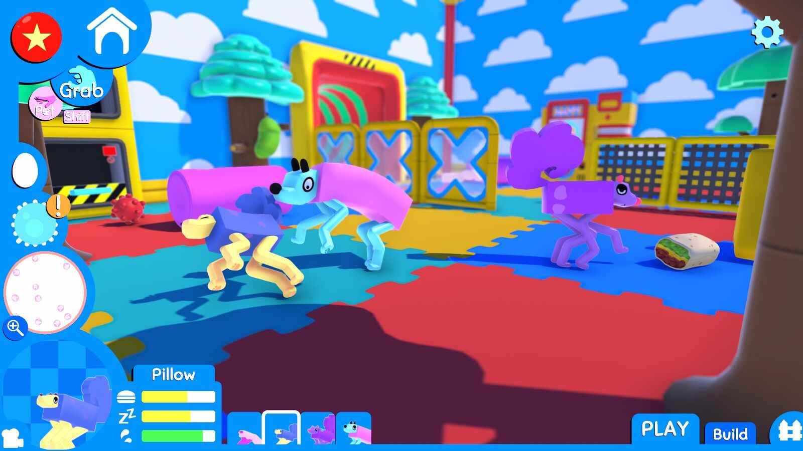 Wobbledogs, une simulation d'animaux de compagnie basée sur la physique, arrive en avant-première aujourd'hui

