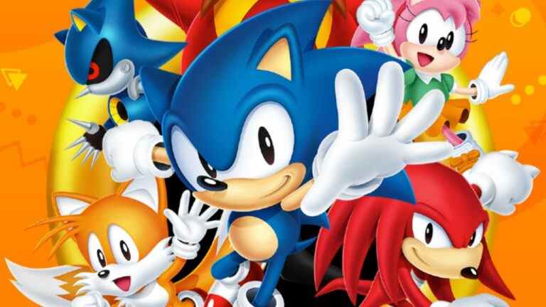 Les tailles de fichiers Sonic Origins pour les versions standard et numériques de luxe semblent révélées
