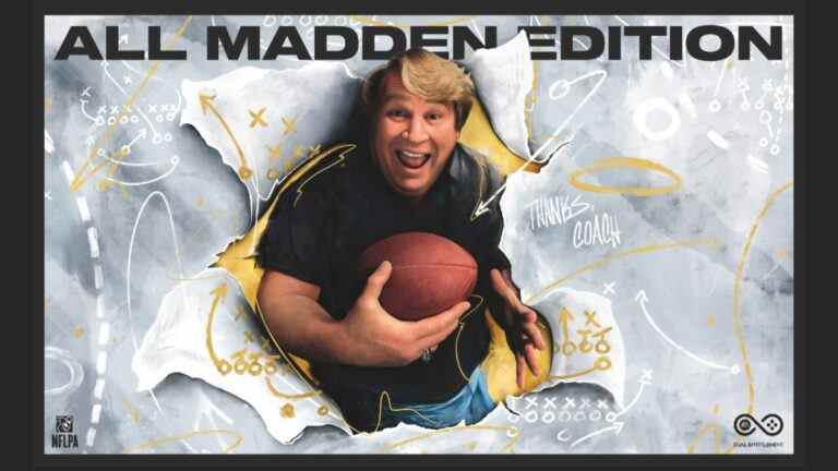 La légende de la NFL John Madden est la star de la couverture de Madden 23