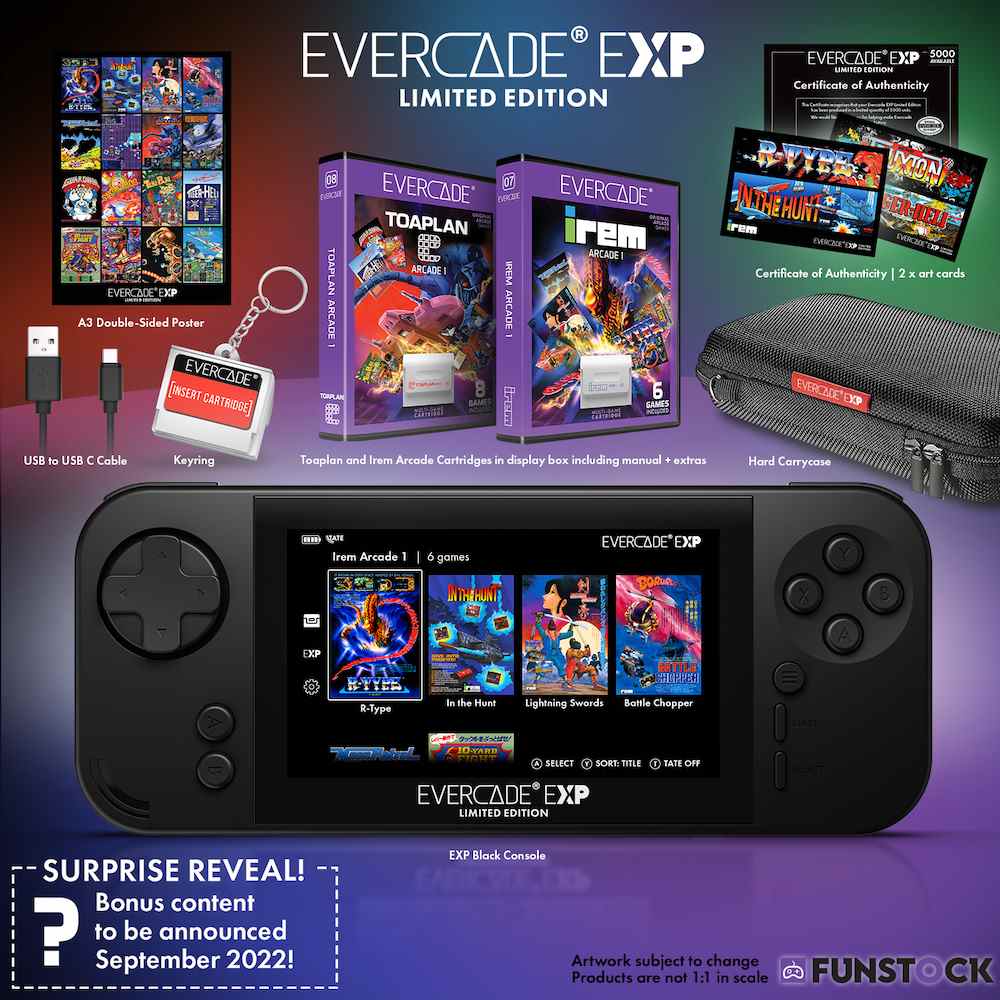 Édition limitée Evercade EXP