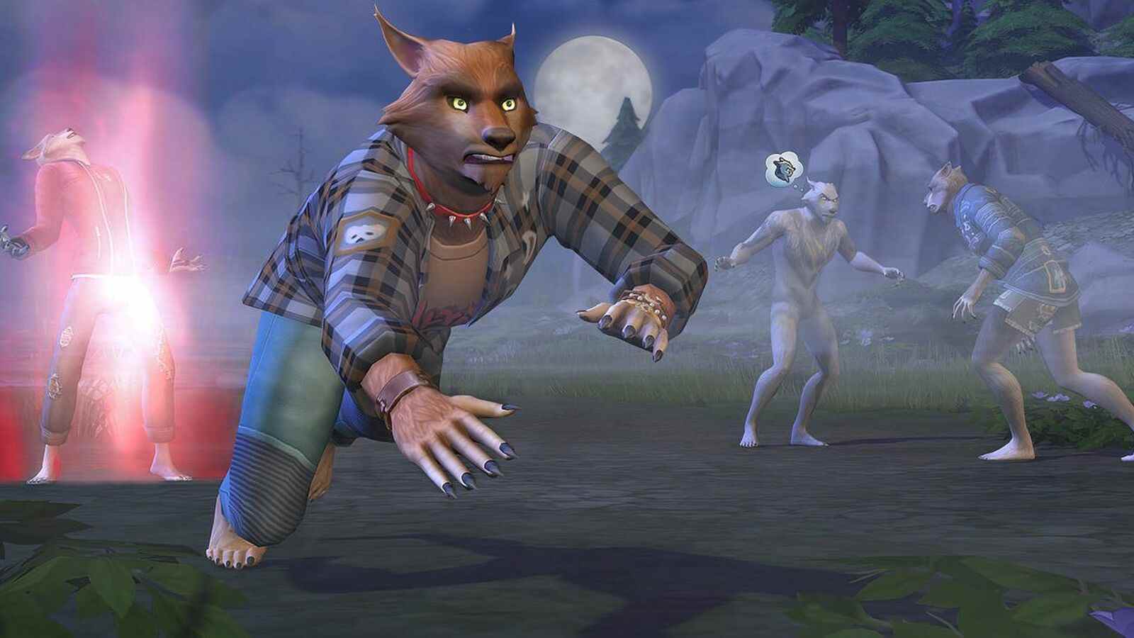 Le pack de jeu Les Sims 4 Loups-garous vous invite à embrasser la pleine lune

