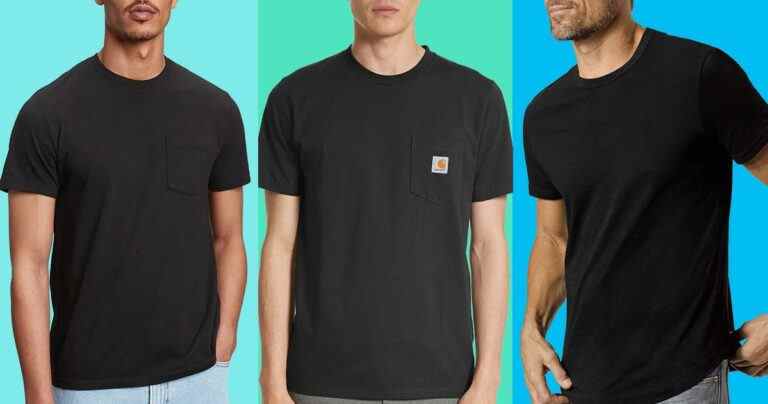 12 meilleurs t-shirts noirs pour hommes
