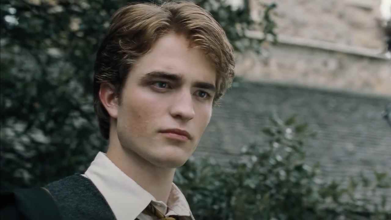 Robert Pattinson dans le rôle de Cedric Diggory dans Harry Potter et la coupe de feu