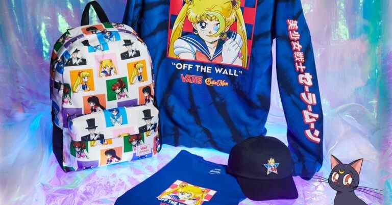 La collaboration Sailor Moon et Vans a l'air maximaliste et mignonne comme l'enfer
