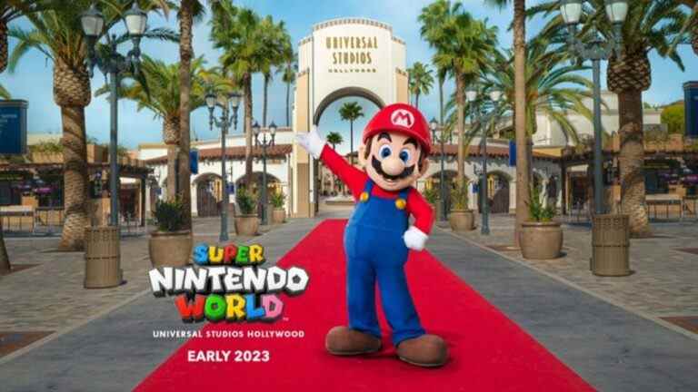 Un Mario Kart Ride arrive dans Super Nintendo World à Hollywood
