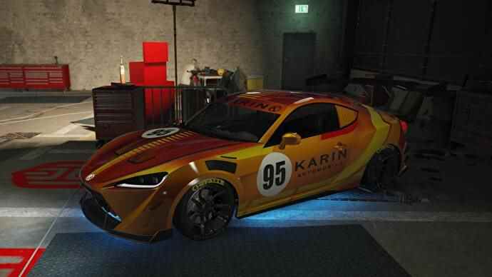 Le S95 (œuvres spéciales de hao) dans GTA Online.