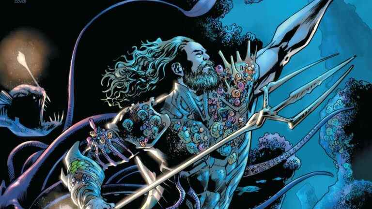 DC apporte l’horreur cosmique psychédélique au Black Label Aquaman: Andromeda # 1