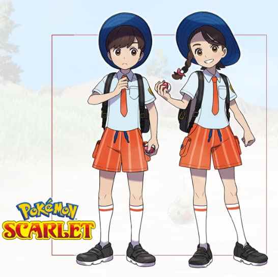 tenue exclusive pokémon écarlate