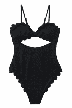 CUPSHE Maillot de bain une pièce pour femme