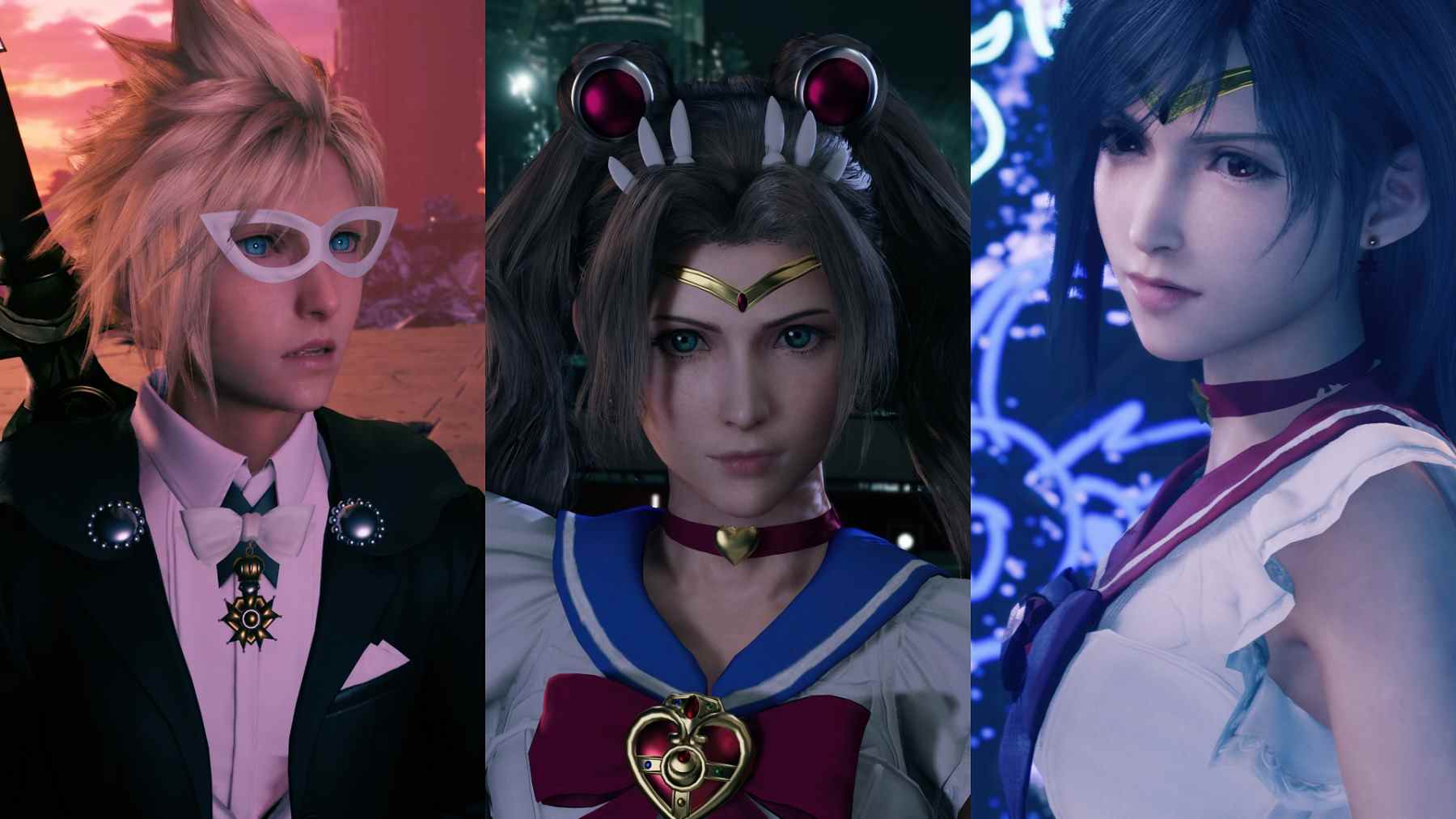 FFVII Remake Sailor Moon