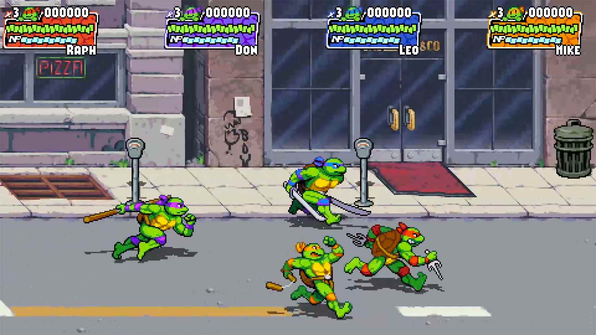 Captures d'écran de Teenage Mutant Ninja Turtles : Shredder's Revenge