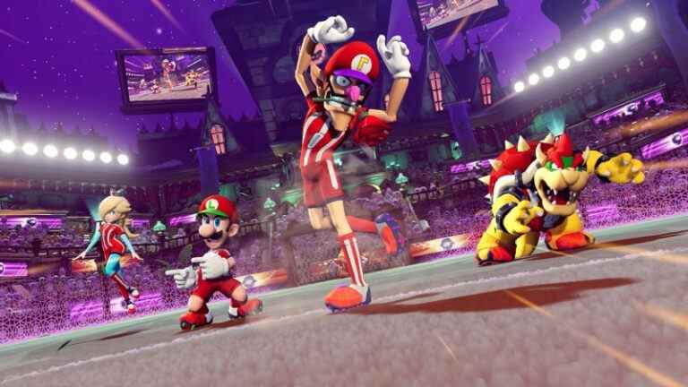 Mario Strikers: Battle League Review - Juste à côté du poste
