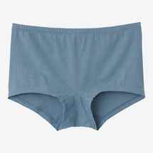 Muji Short en jersey stretch pour femme, bleu fumé