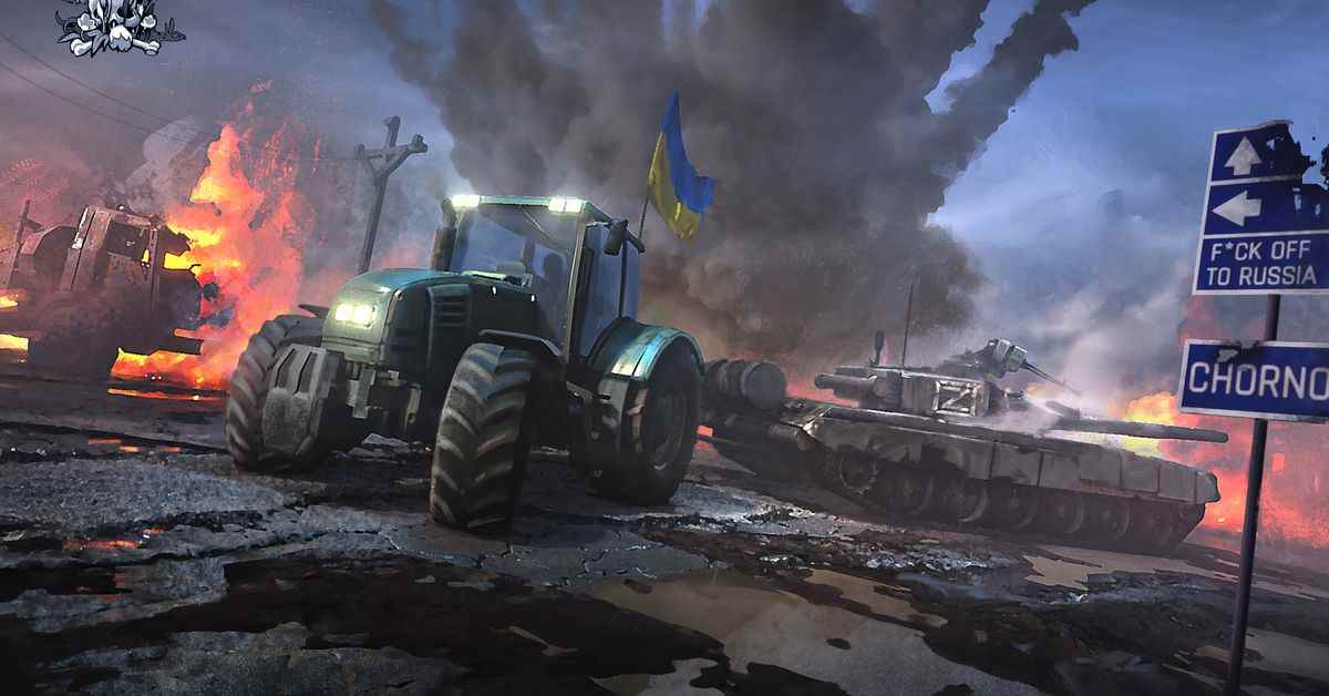 Les développeurs de jeux ukrainiens utilisent leur art pour lutter contre l'invasion russe
